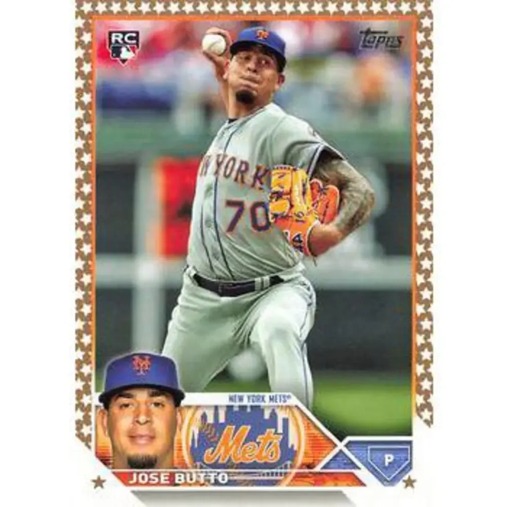 2023 Topps Gold Star Gold Star Jose Butto RC #615 New York Mets